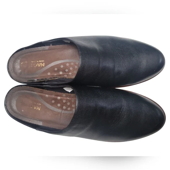 NAOT Footwear Women's Lodos Clog Soft Black Leather Size Euro 43 US 12 - Picture 4 of 9
